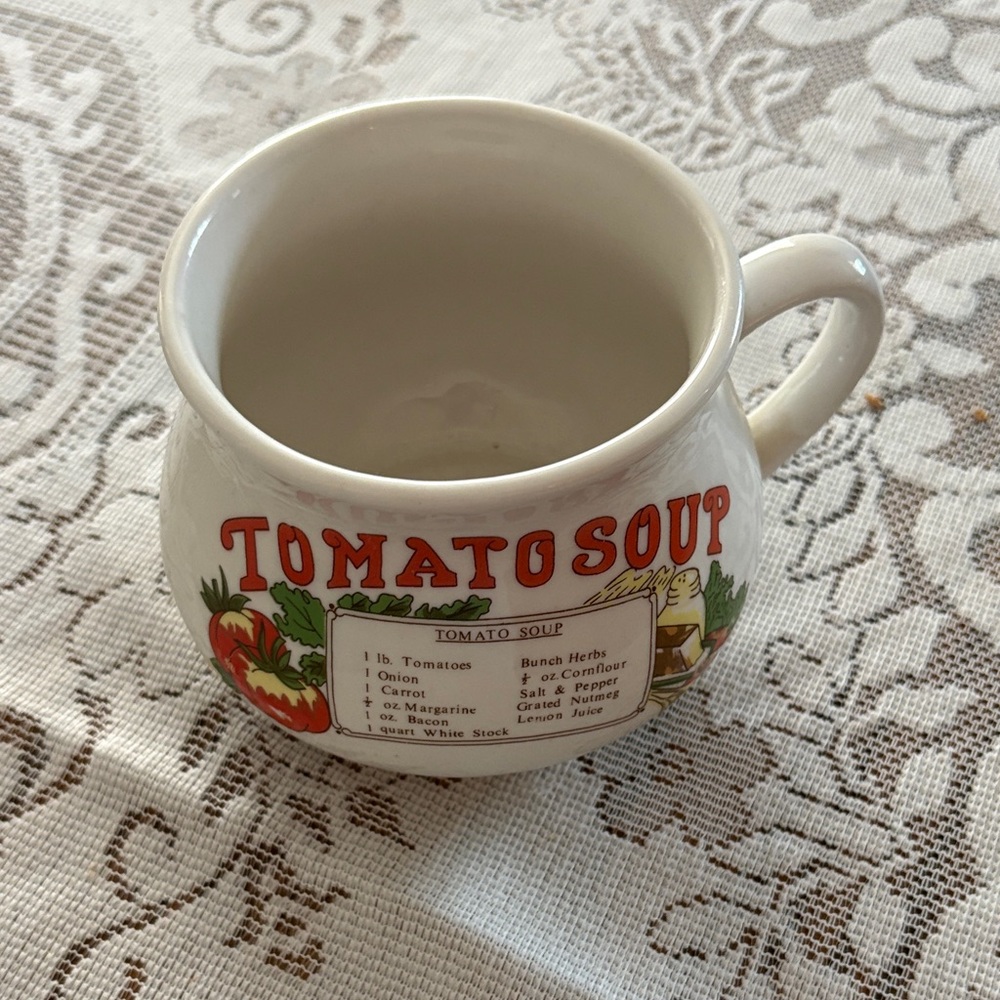 Vintage Tomato Soup Mug